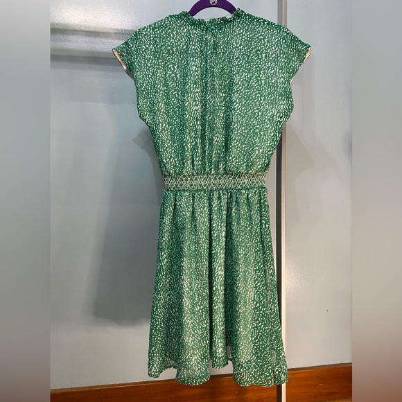 Green and white Ophelia Roe dress - Picture 2 of 2